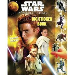 Star Wars Episode II: Attack of the Clones Big Sticker Book
