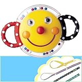 Sassyサッシー スマイリーフェイス・ラトル ★おもちゃホルダー付き