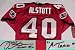 Mike Alstott Autographed Tampa Bay Buccaneers Authentic NFL Reebok Red Jersey with 