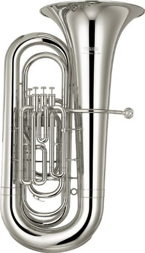 Yamaha YBB-321S Intermediate Tuba in Silver