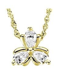 18K Yellow Gold Diamond Pendant - 0.60 Ct. -- LIFETIME WARRANTY