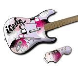 MusicSkins MS-ICRL20028 Rock Band Wireless Guitar- iCarly- Girly Skin