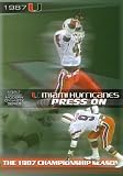 Miami Hurricanes Football 1987 Championship Season