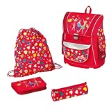 Herlitz 11155587 – Schulranzen Midi Plus Sweethearts