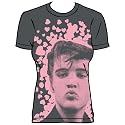 Elvis Presley Smooches Women's Tunic In Charcoal