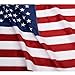 ANLEY® [Heavy Duty] American US Flag 3x5 Foot Nylon - Embroidered Stars and Sewn Stripes - 4 Rows of Lock Stitching - USA Banner Flags with Brass Grommets 3 X 5 Ft