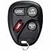 KeylessOption Key Fob Replacement for 1999 2000 2001 Chevrolet Chevy Astro Blazer GMC Jimmy Safari Cadillac Oldsmobile Bravada Remote, 4-Button 15732805, Locksmith Required