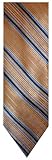 IMAGE OF Men's Nicole Miller New York Striped Neck Tie Yellow/Blue Blend