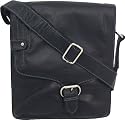 Unicorn Leather Black ipad , Ebook or Tablets bag Messenger #3M