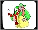 Mouse Pad with human, body, elastic, individuals, individual, persons, red, lobster, humans, people, woman, apron, person