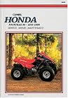 Honda Fourtrax 90 Atv 1993-2000: Service, Repair, Maintenance (Clymer All-Terrain Vehicles) (Clymer All-Terrain Vehicles)