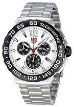Big Sale TAG Heuer Men's CAU1111.BA0858 Formula 1 White Dial Chronograph Steel Watch