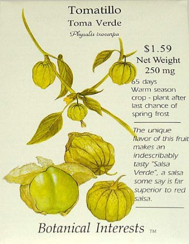 Tomatillo Toma Verde Seeds