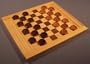 Wooden Game Board - Checkerboard with 1 1/4" checkers