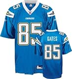 Men`s San Diego Chargers #85 Antonio Gates Alternate Replica Jersey