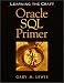 Book Oracle SQL Primer: Learning the Craft