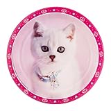 rachaelhale Glamour Cats Dessert Plates (8) Party Supplies