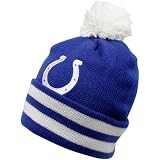 Colts Mitchell & Ness NFL Throwback Jersey Stripe Knit - ( Royal : Colts )