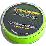 Fly Line Backing - Troutster Premium Fly Fishing Line Backing | 20-30 Pound Test | 50 or 100 Yards Length Fly Backing - Color: Yellow or White - Fly Reel Backer Fits All Types of Fly Fishing Reels; Fly Rod Backing for Trout, Bass, Pike, Salmon, Steelhead and More.