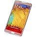 Fosmon SHINING-DIAMOND Front + Back Protective Skin with Clear Screen Protector Shield for Samsung Galaxy Note 3 / Note III (Pink)