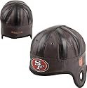 San Francisco 49ers Brown Faux Leather Helmet Hat