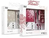 Produkt-Bild: Nintendo 3DS - Zubeh&ouml;r-Set "Zen" (farbig sortiert Stone-Beige / Flower-Pink)