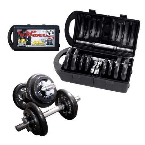 Cheap Cap Barbell 40-Pound Dumbbell Set