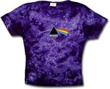 Pink Floyd "Dark Side of the Moon" Junior Women's Baby doll Tie-Dye T-Shirt