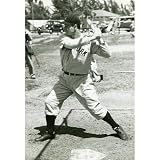 Professionally Framed Lou Gehrig At Bat New York Yankees Archival Sports Photo Poster Print - 13x19 with RichAndFramous Black Wood Frame
