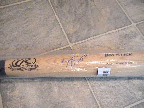 David Ortiz Boston Red Sox Signed Autographed Baseball Bat Coa