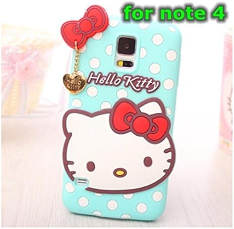 S5 Case,Galaxy S5 Case,Galaxy S5 Silicone Case,Tribe-Tiger Cartoon Hello Kitty Silicon Gel Rubber Case Cover Skin for Samsung Galaxy S5 i9600(Sky Blue Kitty)