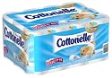 Kleenex Cottonelle Double Roll, 308 Sheets, 24 Packs (Pack of 2) [Amazon Frustration-Free Packaging]