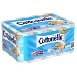 Kleenex Cottonelle Double Roll, 308 Sheets, 24 Packs (Pack of 2) [Amazon Frustration-Free Packaging]