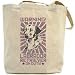 Canvas Tote Bag Beige  Warning ! : Labrador Retriever On Duty  Dog