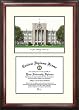 St. John's University Scholar Scholar Mahogany Framed Lithograph w/Diploma Opening