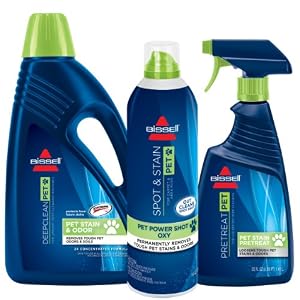 BISSELL Pet Deep Cleaning Formula Kit for Upright Deep Cleaning, 1033