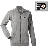 Antigua Philadelphia Flyers Women's Revolution Full Zip Fleece Jacket - Flyers Grey Small