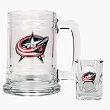 Columbus Blue Jackets Boilermaker Set (15 oz. Mug and 2 oz. Shot Glass)