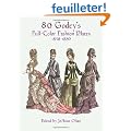 80 Godey's Full-color Fashion Plates: 1838-1880