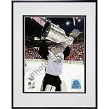 Photo File Pittsburgh Penguins Marc-Andre Fleury with Stanley Cup 8x10 Framed Photo