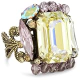 Sorrelli Mirage Luxe Crystal Gold-Tone Adjusta