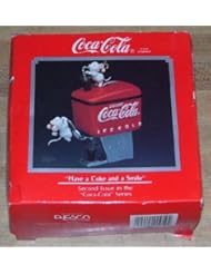 Home: Enesco Coca-Cola 1990 Have a Coke and a Smile Ornament - Enesco