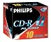 Electronics : Philips Audio CDR-80 10pk Jewel Case
