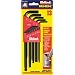 Eklind Tool Company 13213 Hex Key Set 13 Piece Ball End Fractional Long