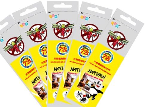 Kela Bear Mosquito Repellent Wristband Bracelet 5 Pack, University Tested, Pure Natural &amp; Non-toxic, Effective 2-3 Weeks.