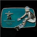 2010 Winter Olympics Silhouette Snowboarding Collectible Pin