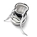 Pecute Puppy Shoes Canvas for Pet Dog Sporty Cute Shoes Lace up Blue Dog Boots Nonslip Booties Sneaker for Small Doggies, Size S: 1.8
