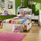 Logik Twin Mates Bed in Pure White