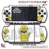Puppy Dog on White WraptorSkinz Skin and Screen Protector Kit fits Sony PSP ....