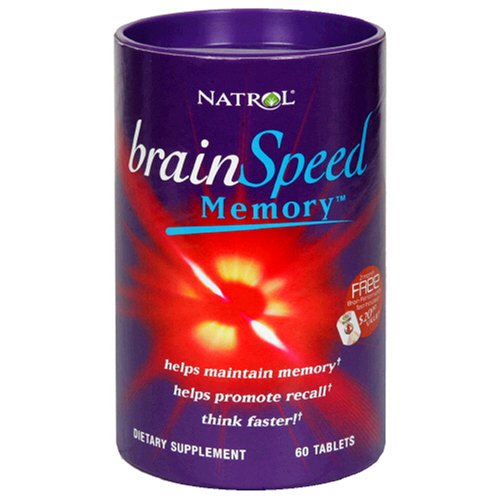 Natrol BrainSpeed Memory, 60 Tablets